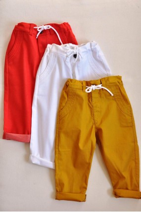 Χειροποίητο Παντελόνι Βάπτισης Colourful