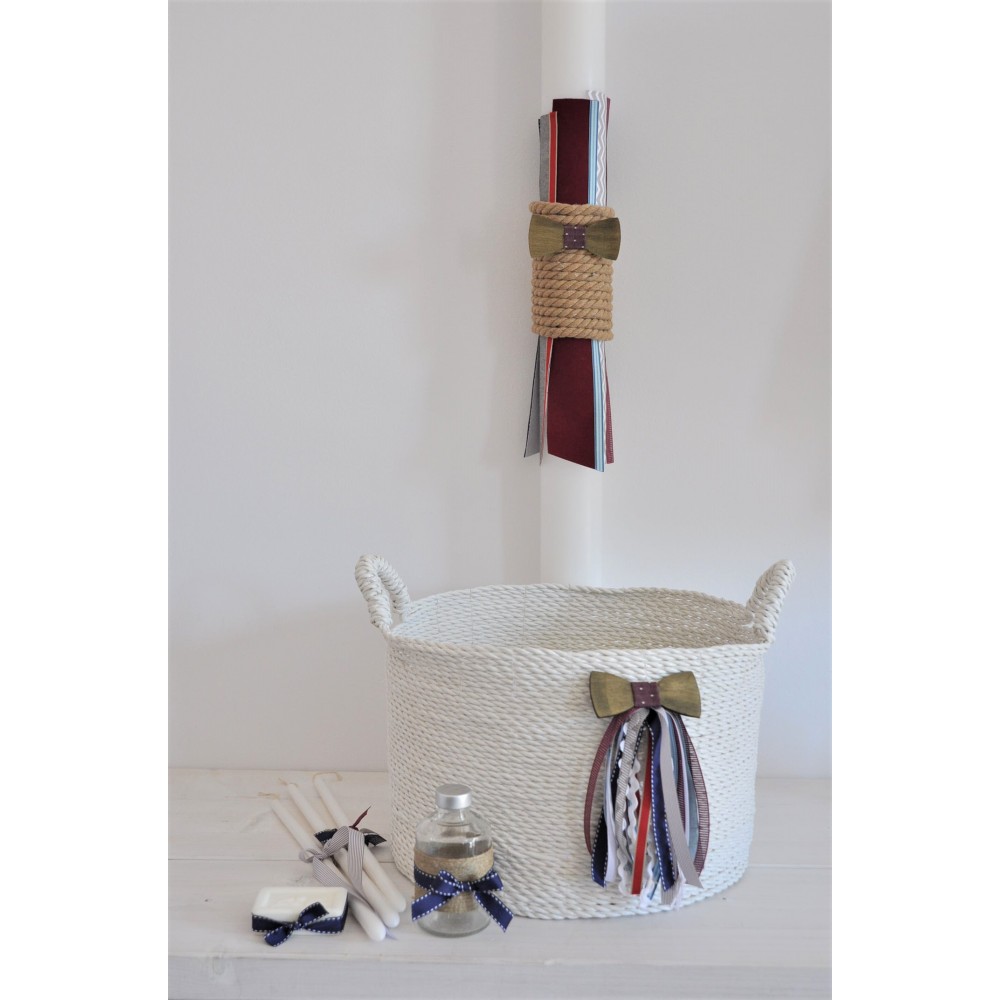 TWIST Λαμπάδα Βάφτισης Παπιγιόν TWIST Λαμπάδα Βάφτισης Παπιγιόν