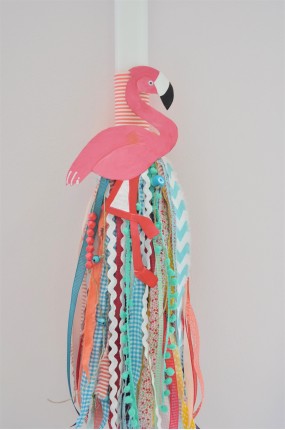 Handpainted Λαμπάδα Βάφτισης