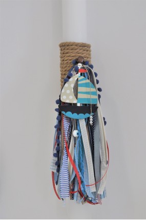 TWIST Λαμπάδα Βάφτισης Καράβι