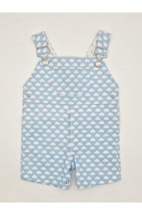 Φορμάκι Βαμβακερό Funky Overall Συννεφάκια