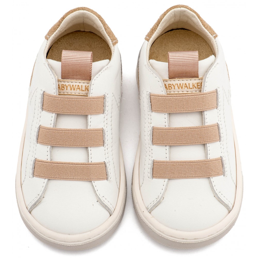 EXC8005-WHITE-BEIGE-BABYWALKER EXC8005-WHITE-BEIGE-BABYWALKER