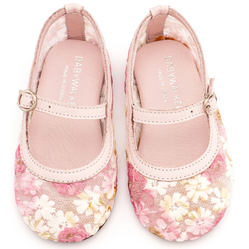 EXC5897-PINK-FLOWERS-BABYWALKER EXC5897-PINK-FLOWERS-BABYWALKER