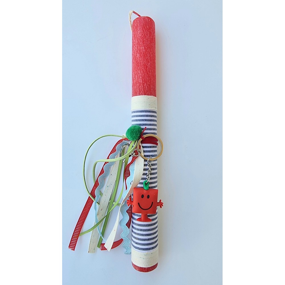 Πασχαλινή Λαμπάδα Μπρελόκ "Ο Κύριος Δυνατός" Πασχαλινή Λαμπάδα Μπρελόκ "Ο Κύριος Δυνατός"