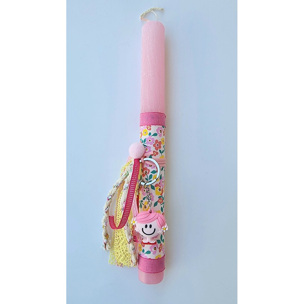 Πασχαλινή Λαμπάδα Μπρελόκ "Η Κυρία Αγκαλίτσα" Πασχαλινή Λαμπάδα Μπρελόκ "Η Κυρία Αγκαλίτσα"