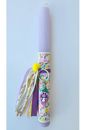 Πασχαλινή Λαμπάδα Μπρελόκ "Η Κυρία Ατακτούλα"