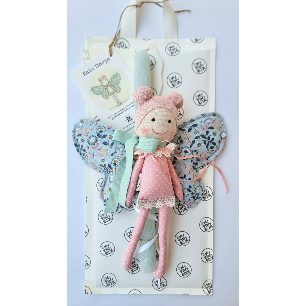 Χειροποίητη Πασχαλινή Λαμπάδα Πεταλούδα Kally Χειροποίητη Πασχαλινή Λαμπάδα Πεταλούδα Kally