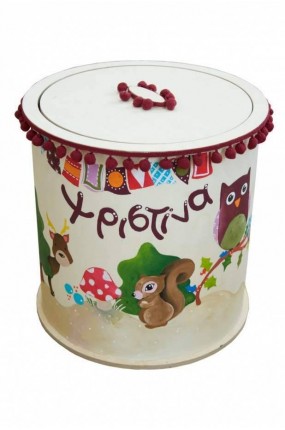 Handpainted Κουτί Βάφτισης