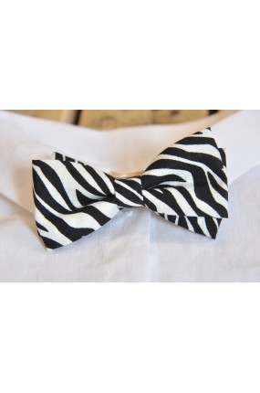 Zebra Chic Bow Tie