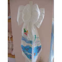 Χειροποίητη 100% Exclusive Λαμπάδα Βάφτισης