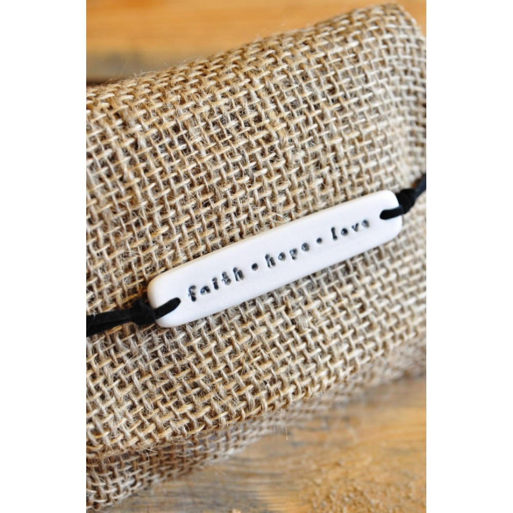 Μπομπονιέρα HOPE FAITH LOVE Μπομπονιέρα HOPE FAITH LOVE