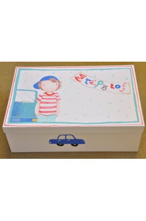 Handpainted Paper Box