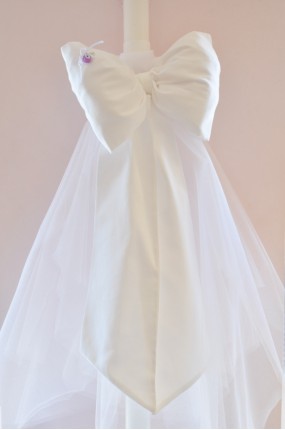 Happy Hippie Bow Λαμπάδα Βάφτισης