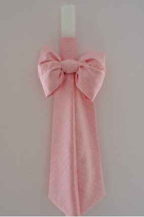 Happy Hippie Bow Λαμπάδα Βάφτισης