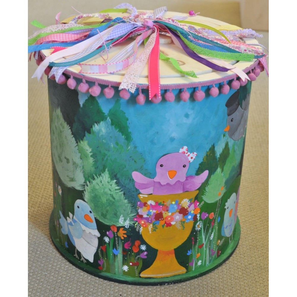 Handpainted Κουτί Βάφτισης Handpainted Κουτί Βάφτισης