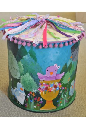 Handpainted Κουτί Βάφτισης