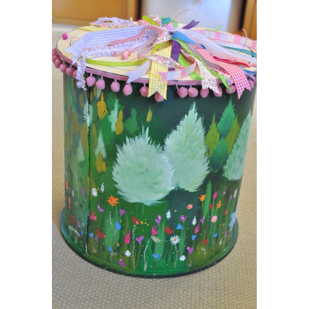 Handpainted Κουτί Βάφτισης Handpainted Κουτί Βάφτισης