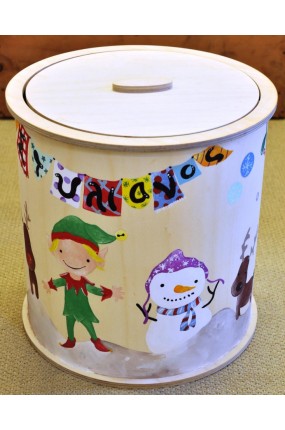 Handpainted Κουτί Βάφτισης