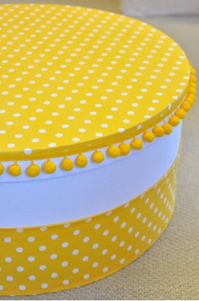 Υφασμάτινη Καπελιέρα Κουτί Βάπτισης