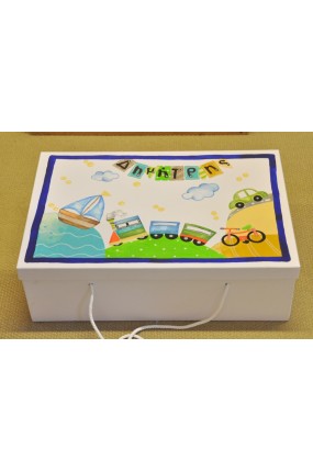 Handpainted Paper Box