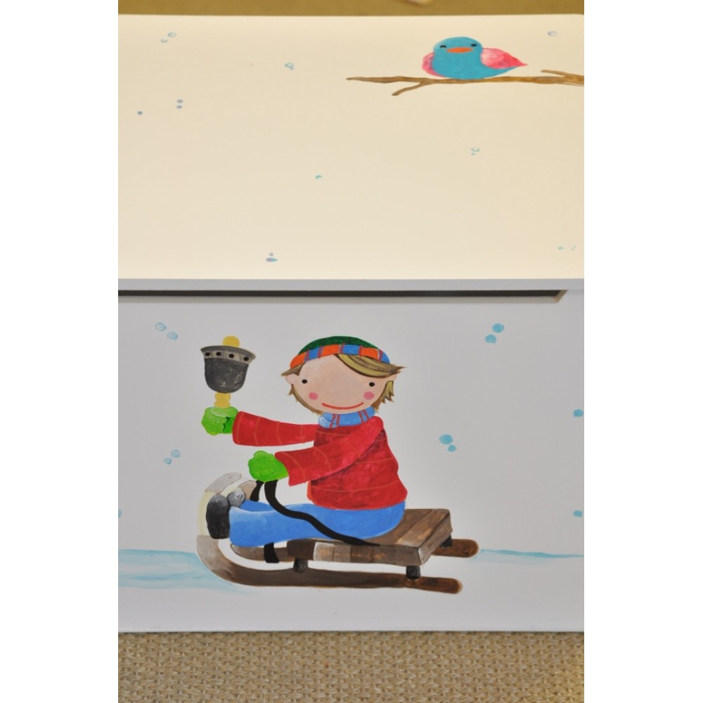 Handpainted Κουτί Βάφτισης Handpainted Κουτί Βάφτισης